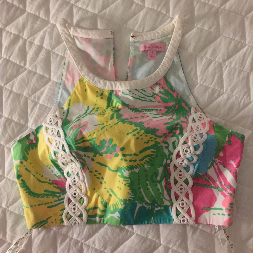 Lilly Pulitzer Vanna crop top
